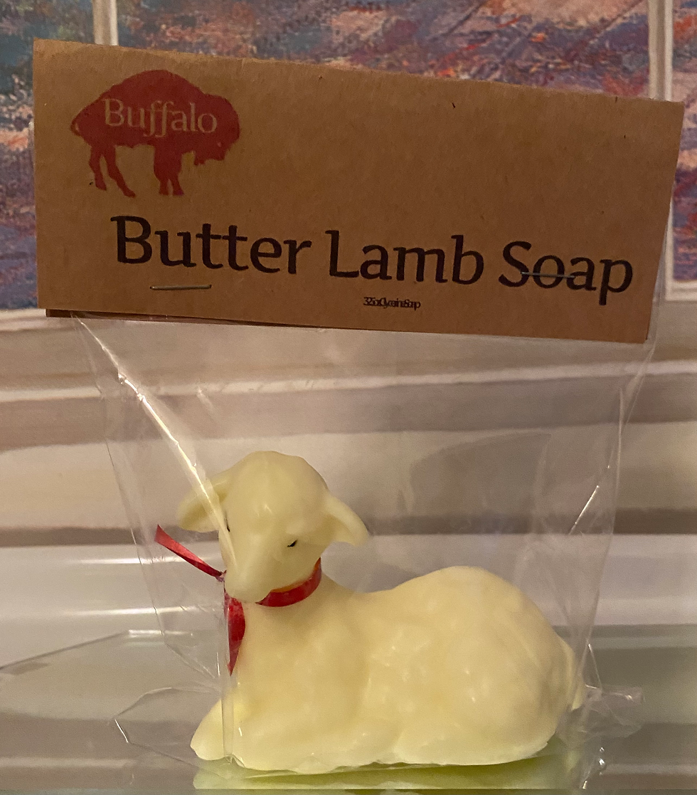 Buffalos best Butter Lamb Soap PUREly Scentual