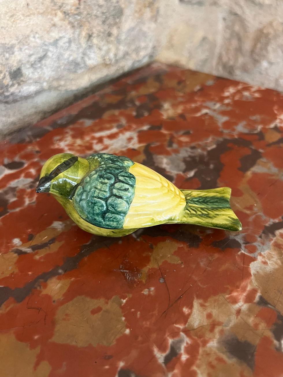 Thumbnail: Ceramic tit birds