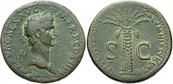 The special coin issued by Nerva