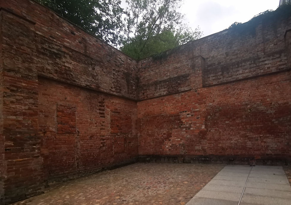 Restes du mur du ghetto de Varsovie