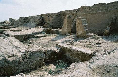 The ruins of the Synagogue of Dura-Europos