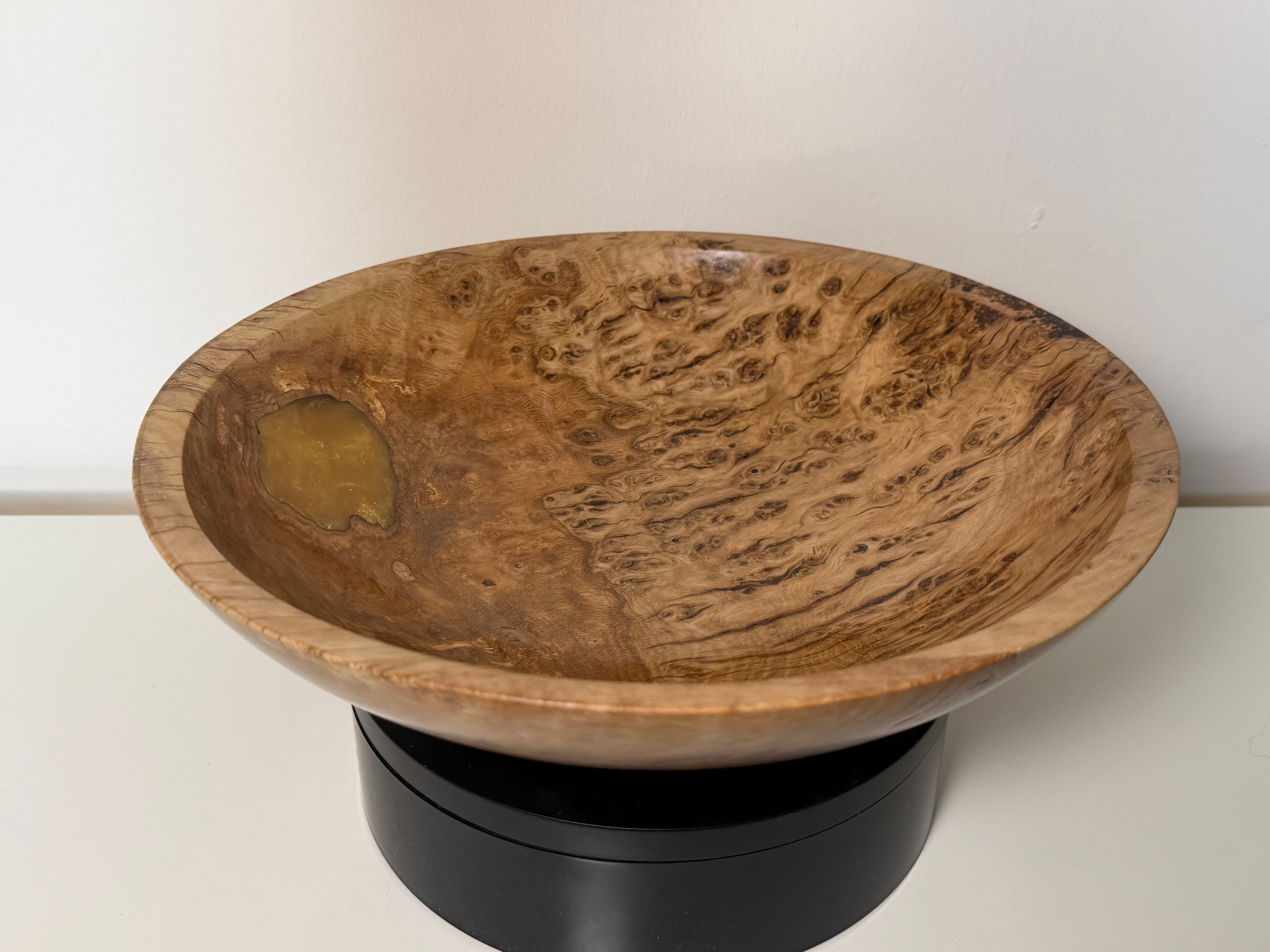 Oak Burl Bowl (29cm)