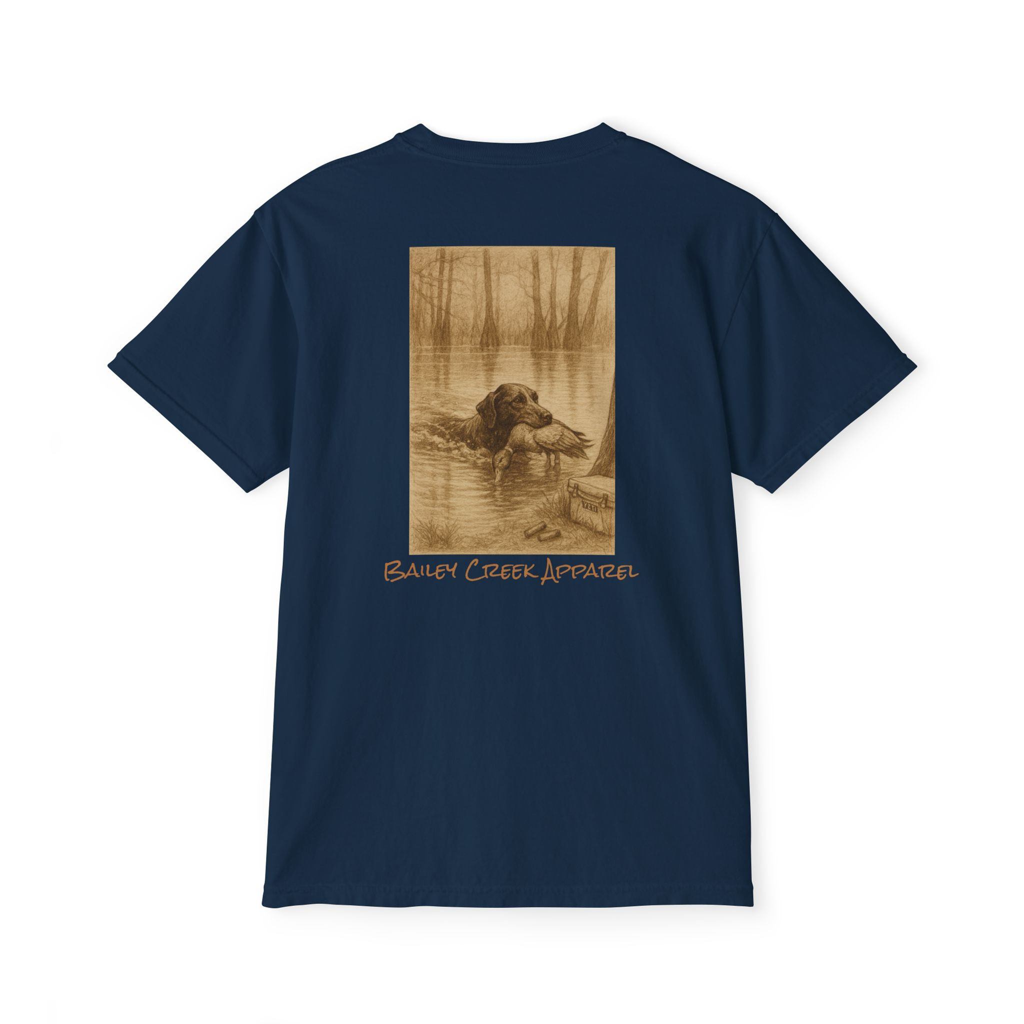 Vintage Duck Dog Pocket Tee