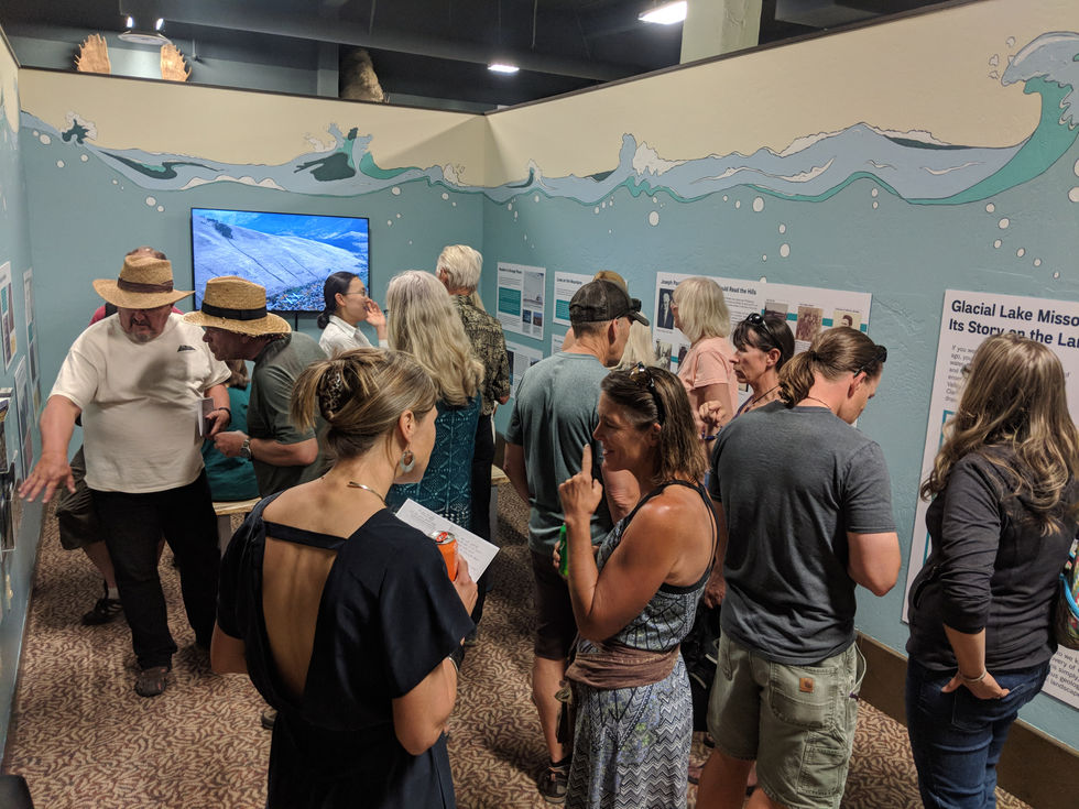 GLM exhibit opening, Montana Natural History Center