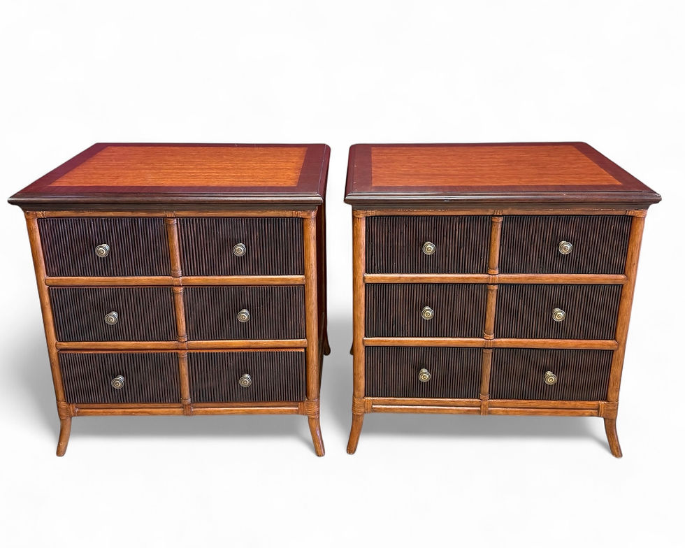 Robb & Stucky Two-Tone Rattan