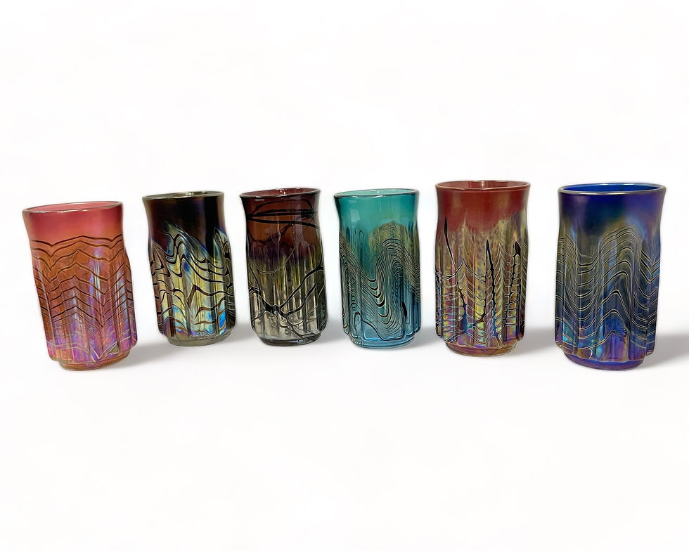 Art Glass Tumblers