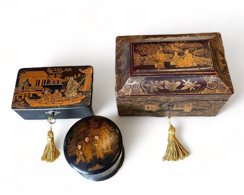 Asian Lacquer Boxes