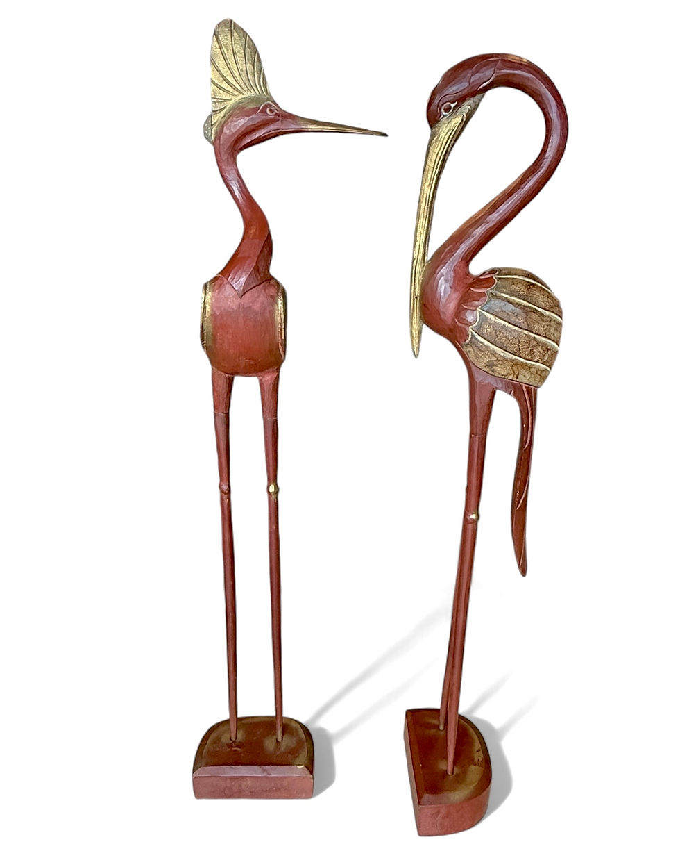 Tall Wooden Cranes
