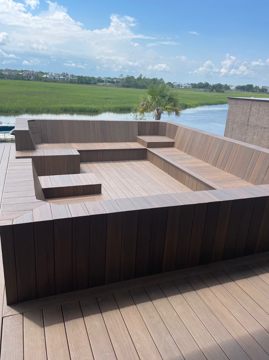 Custom Outdoor Living Space - Daniel Island, SC