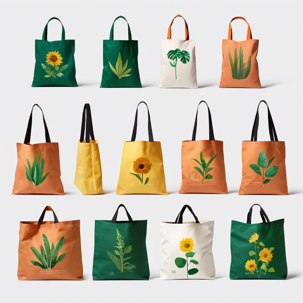 Plant-Themed Tote Bag