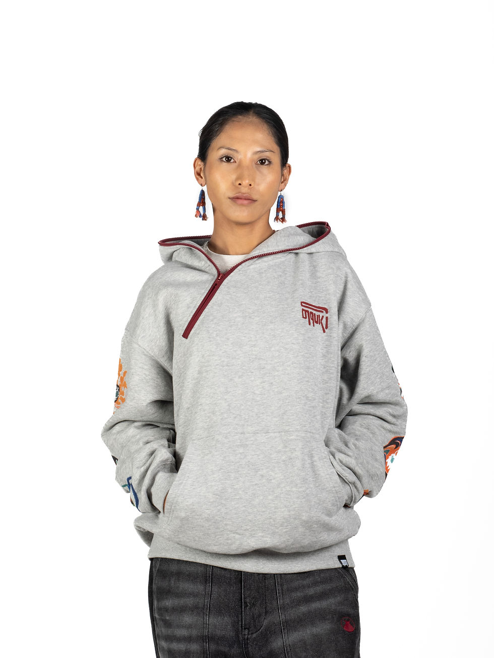 Thumbnail: Asymmetrical-Hood Hoodie