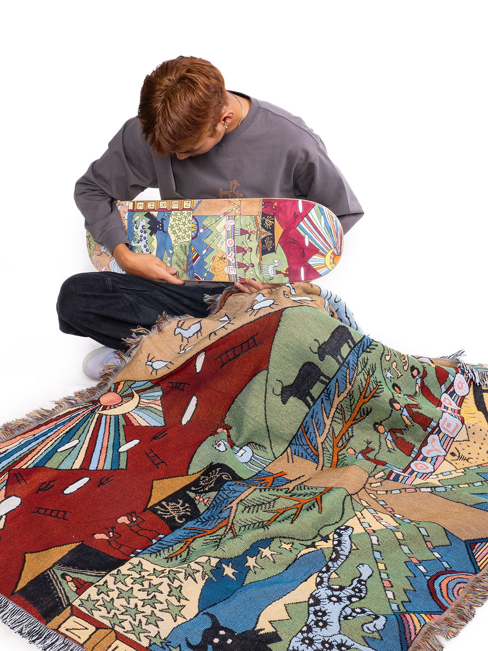Thumbnail: NERHI × LOVESPOT Camping Blanket