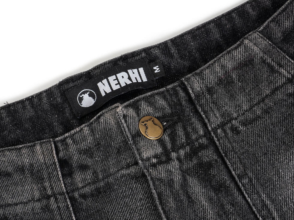 Thumbnail: Washed Denim Jeans