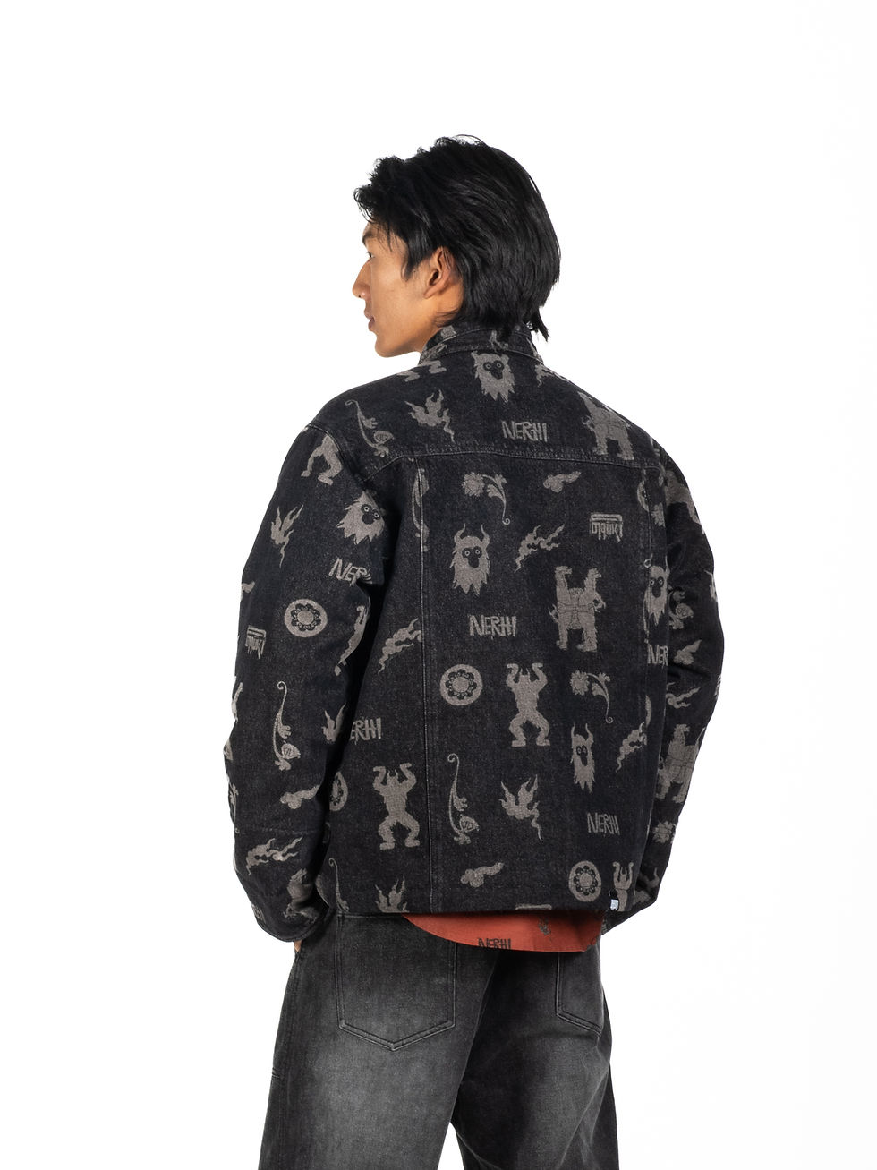 Thumbnail: Fleece-Lined Denim Jacket