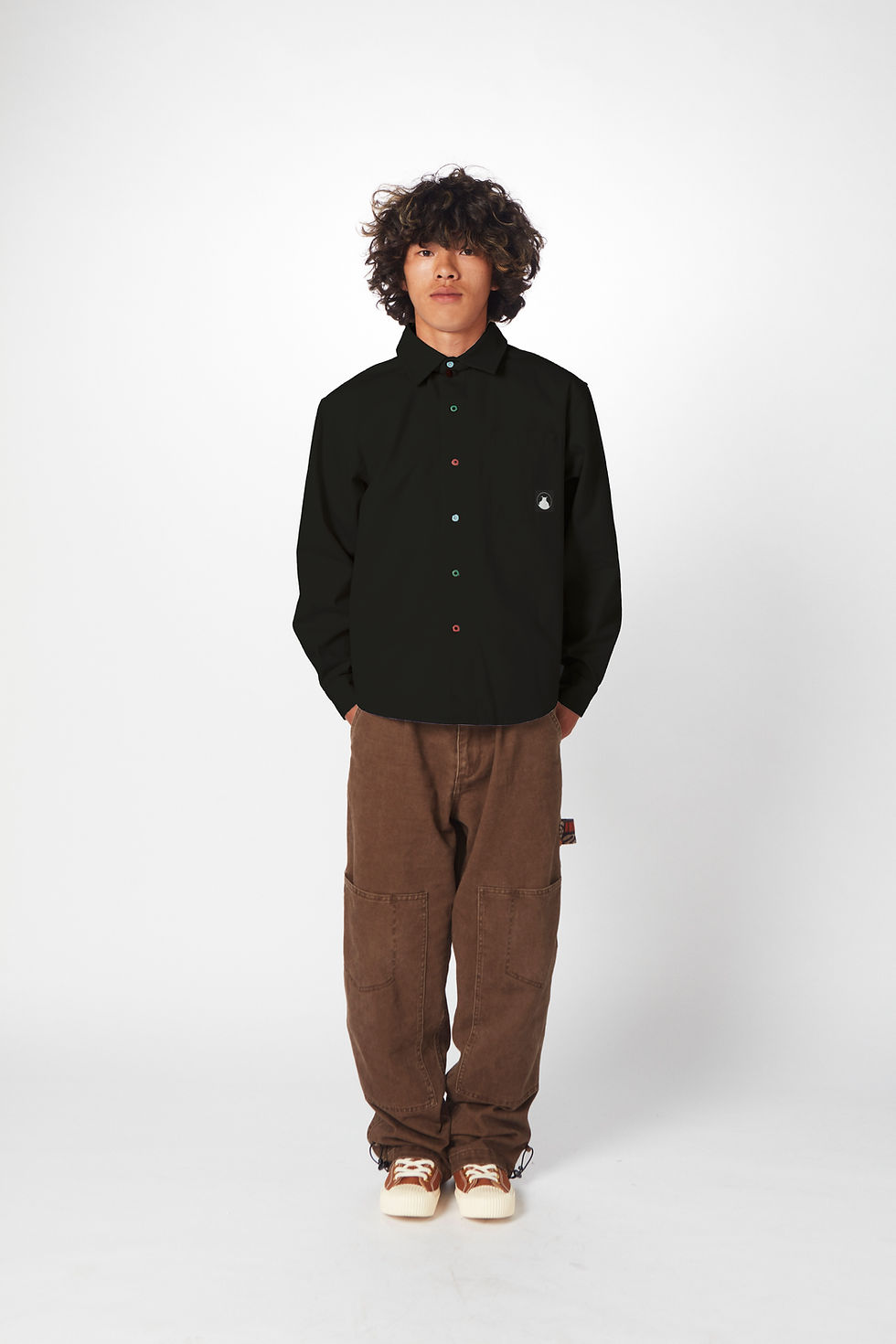 Thumbnail: Contrast Button Shirt