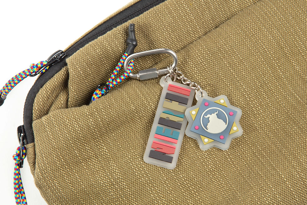 Thumbnail: Striped Keychain