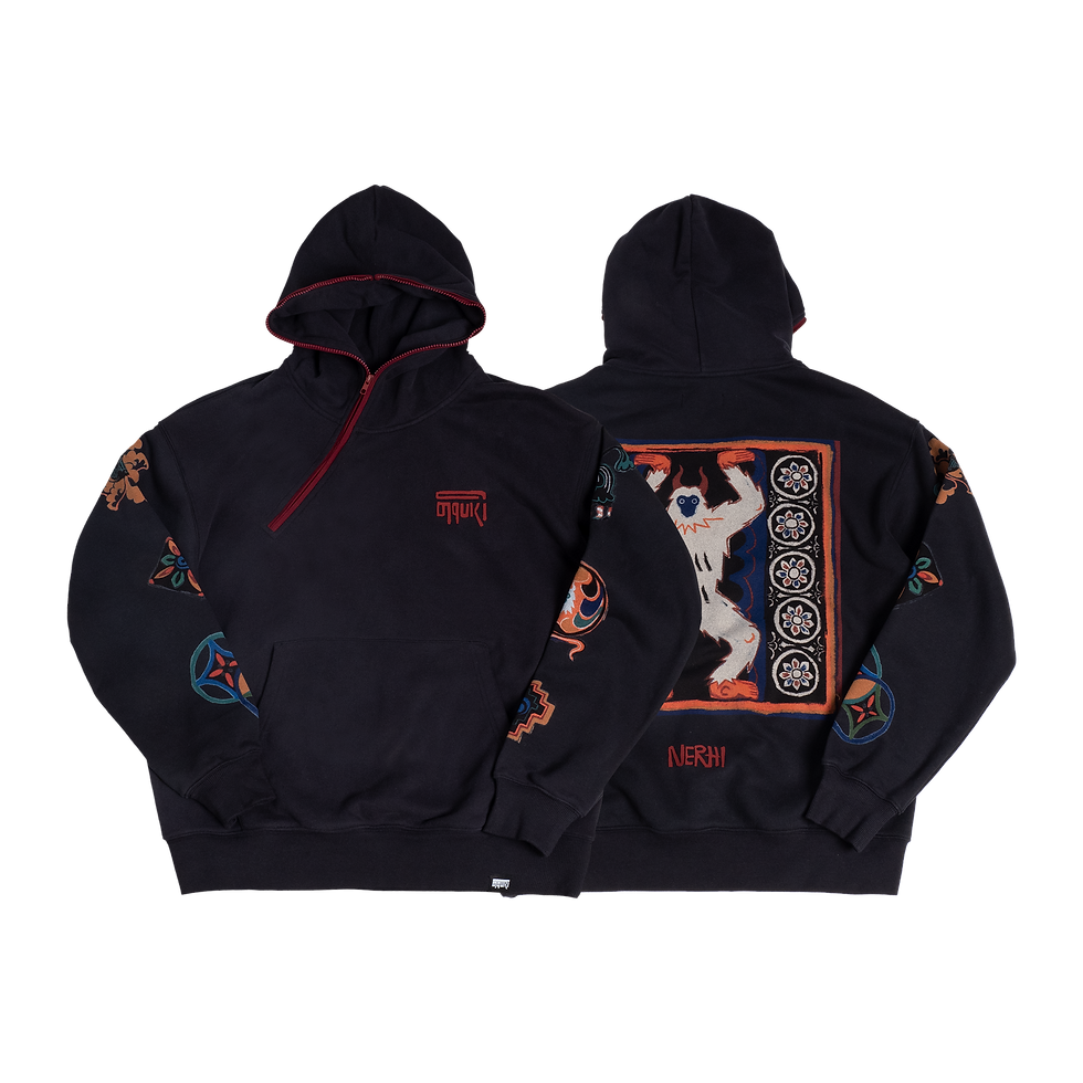 Thumbnail: Asymmetrical-Hood Hoodie