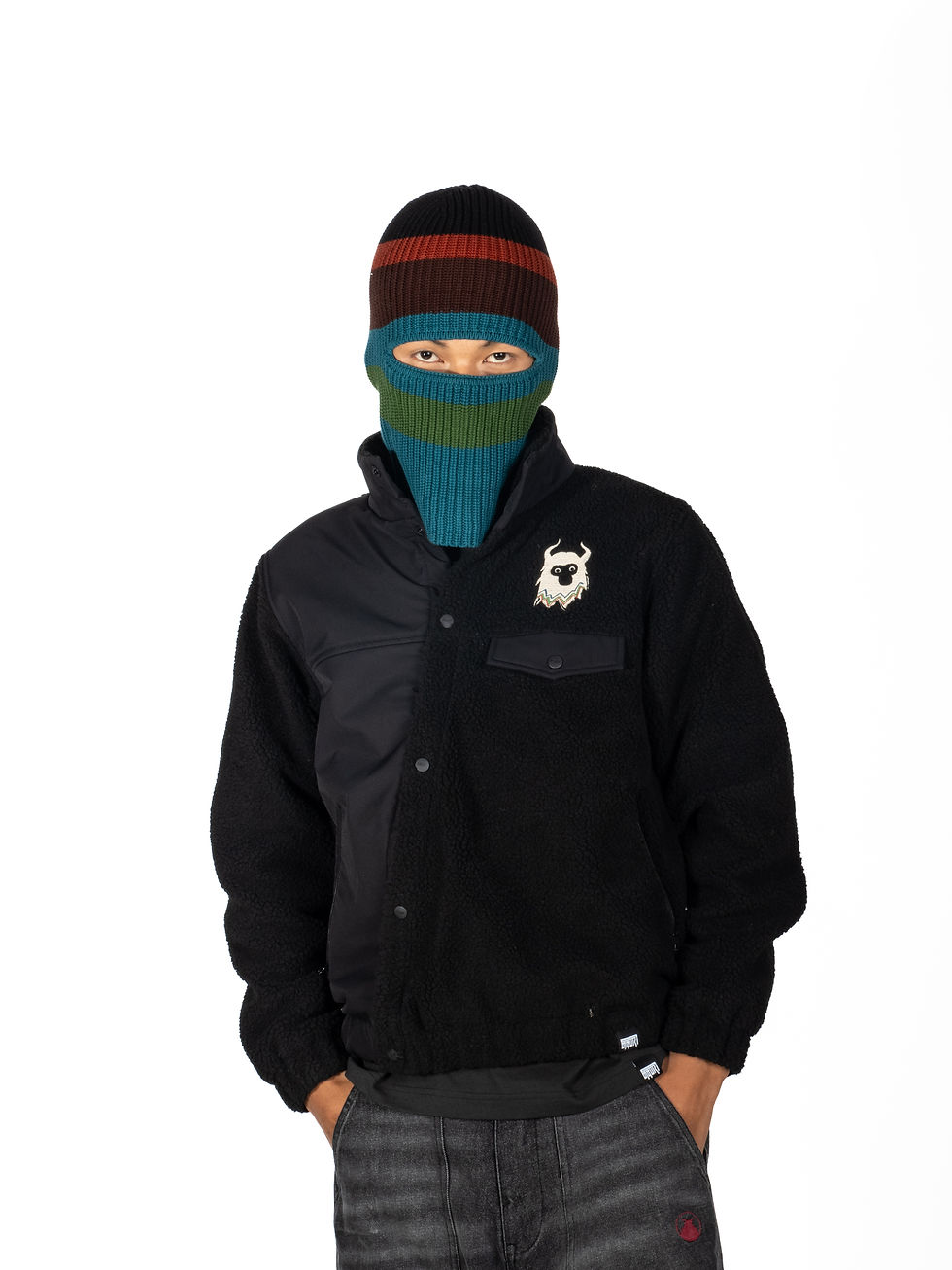 Thumbnail: Asymmetrical-Front Fleece Jacket