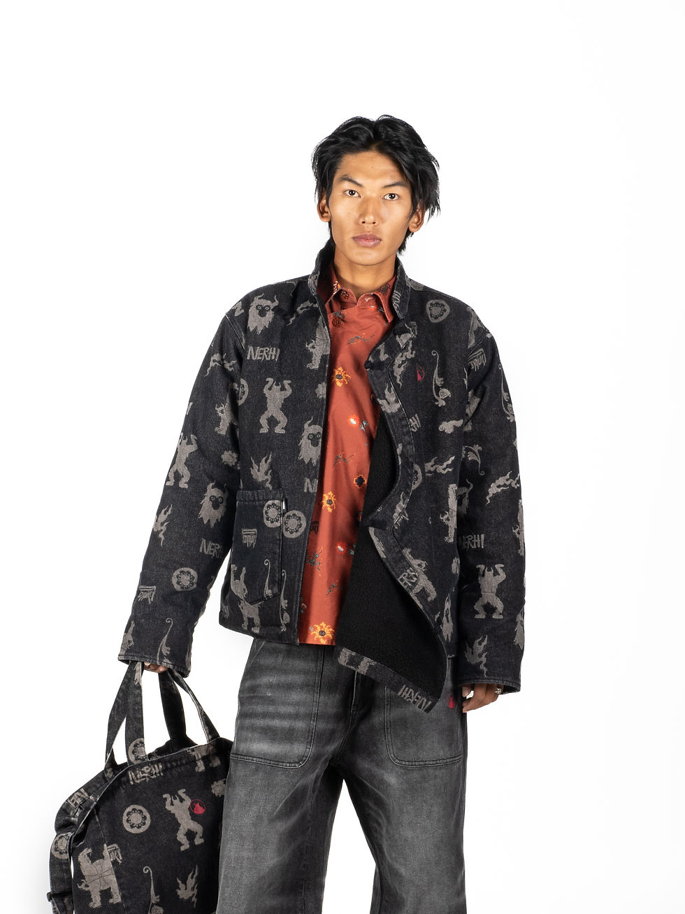 Thumbnail: Fleece-Lined Denim Jacket