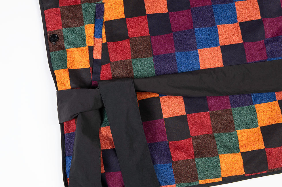 Thumbnail: Reversible All-Over Print Tibetan Vest