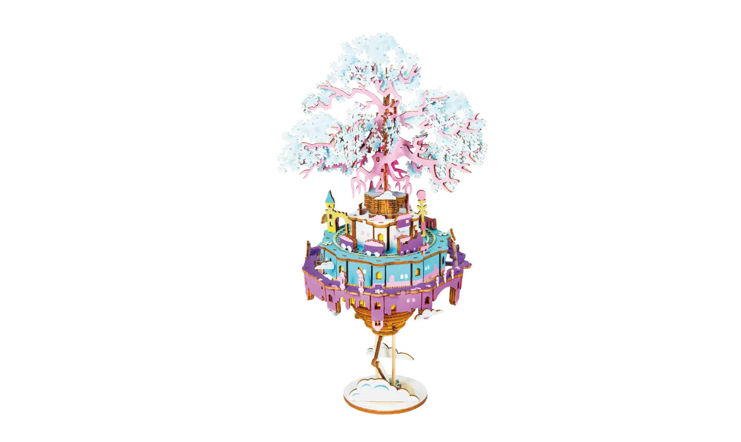 Diy city in the sky music box the paper crate