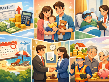 【2026勞工懶人包】7大新制一次搞懂:你的薪水、育嬰、病假權益全升級!