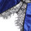 Thumbnail: Ally-blue-velvet-black-lace-babydoll-chemise-sexy-plus-size-curvy-lingerie-boutique-australia-affordable