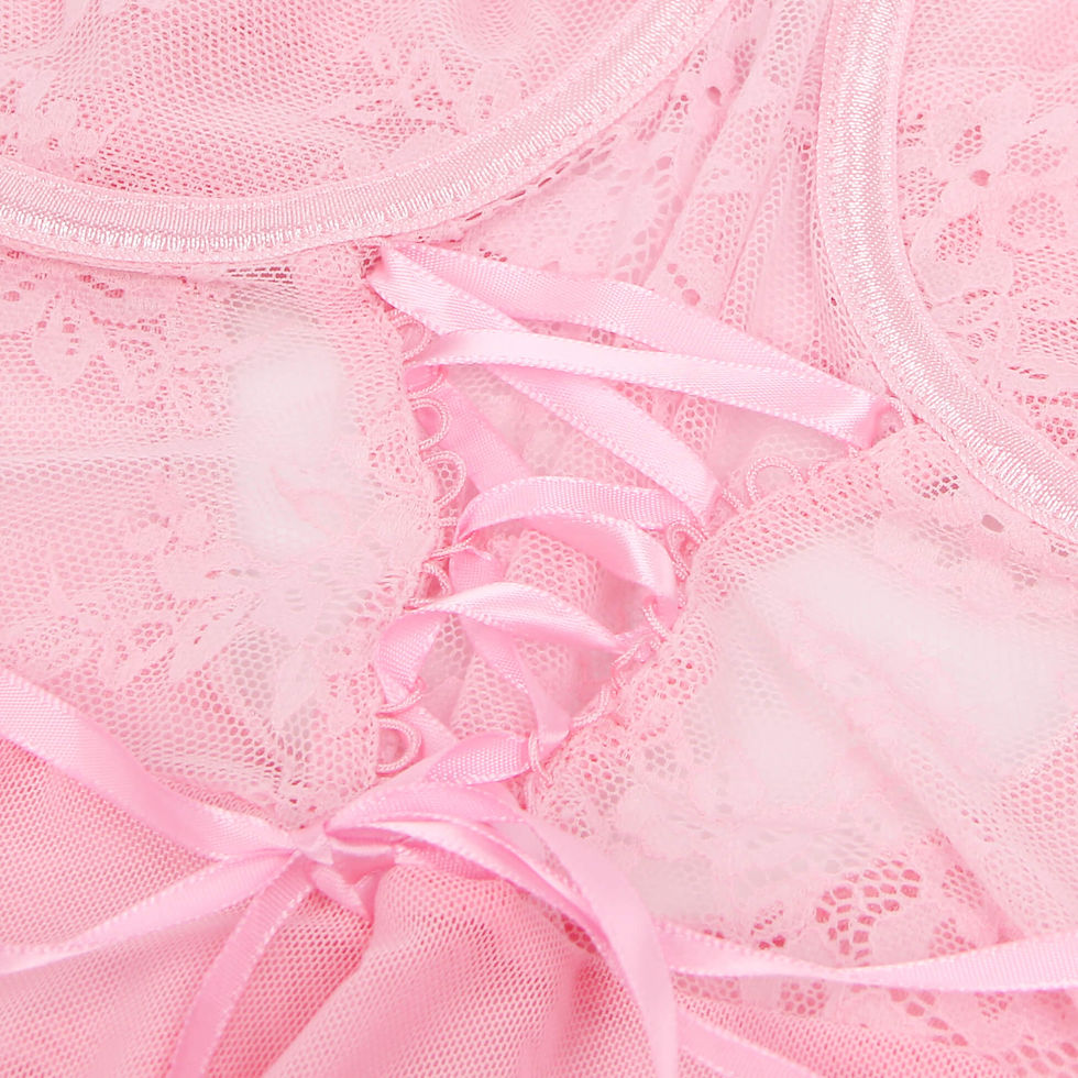 Thumbnail: Lilly-sheer-lace-underwire-chemise-babydoll-sexy-plus-size-curvy-lingerie-boutique-australia