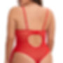 Loretta-red-lace-cut-out-strappy-bodysuit-teddy-one-piece-sexy-plus-size-lingerie-boutique-australia