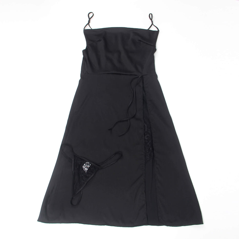 Thumbnail: Jude-satin-lace-midi-chemise-babydoll-sleepwear-nightwear-sexy-plus-size-curvy-lingerie-boutique-australia