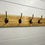 Thumbnail: Wall coat hanger -Antique pine