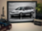 QUADRO DECORATIVO TOYOTA COROLLA FIELDER - PERSPECTIVE