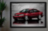 QUADRO DECORATIVO TOYOTA COROLLA SEDAN 2003-2008 - PERSPECTIVE