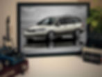 QUADRO DECORATIVO TOYOTA COROLLA FIELDER - PERSPECTIVE