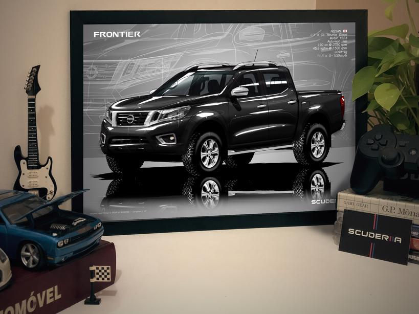 Thumbnail: QUADRO DECORATIVO NISSAN FRONTIER 2.3 BITURBO DIESEL 190cv (18-21) - PERSPECTIVE