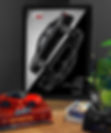 QUADRO DECORATIVO TOYOTA COROLLA XRS G10 - GRADIENT STREET