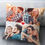 Thumbnail: 1pc Custom Multiple Photos And Text Pillow Case