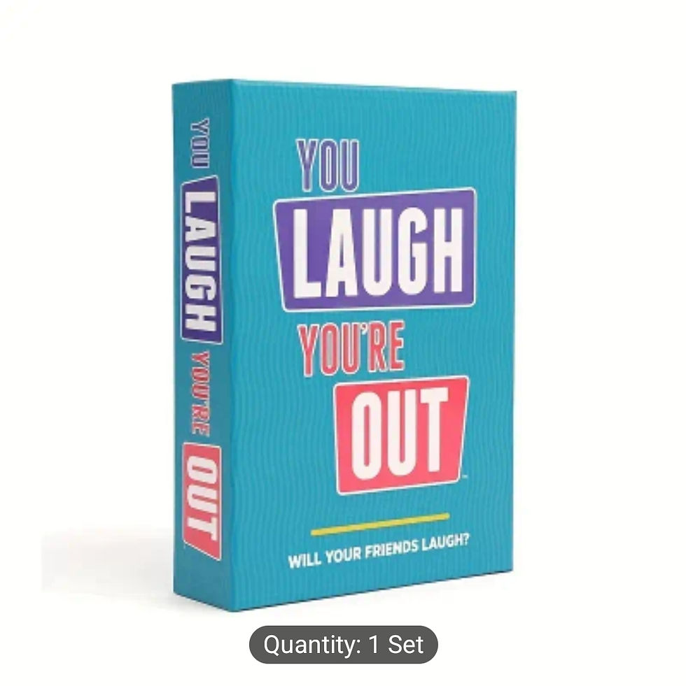 You laugh you're out - Adult 18+ game