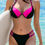 Thumbnail: SPRTY Color-Block Halter Neck Bikini Set