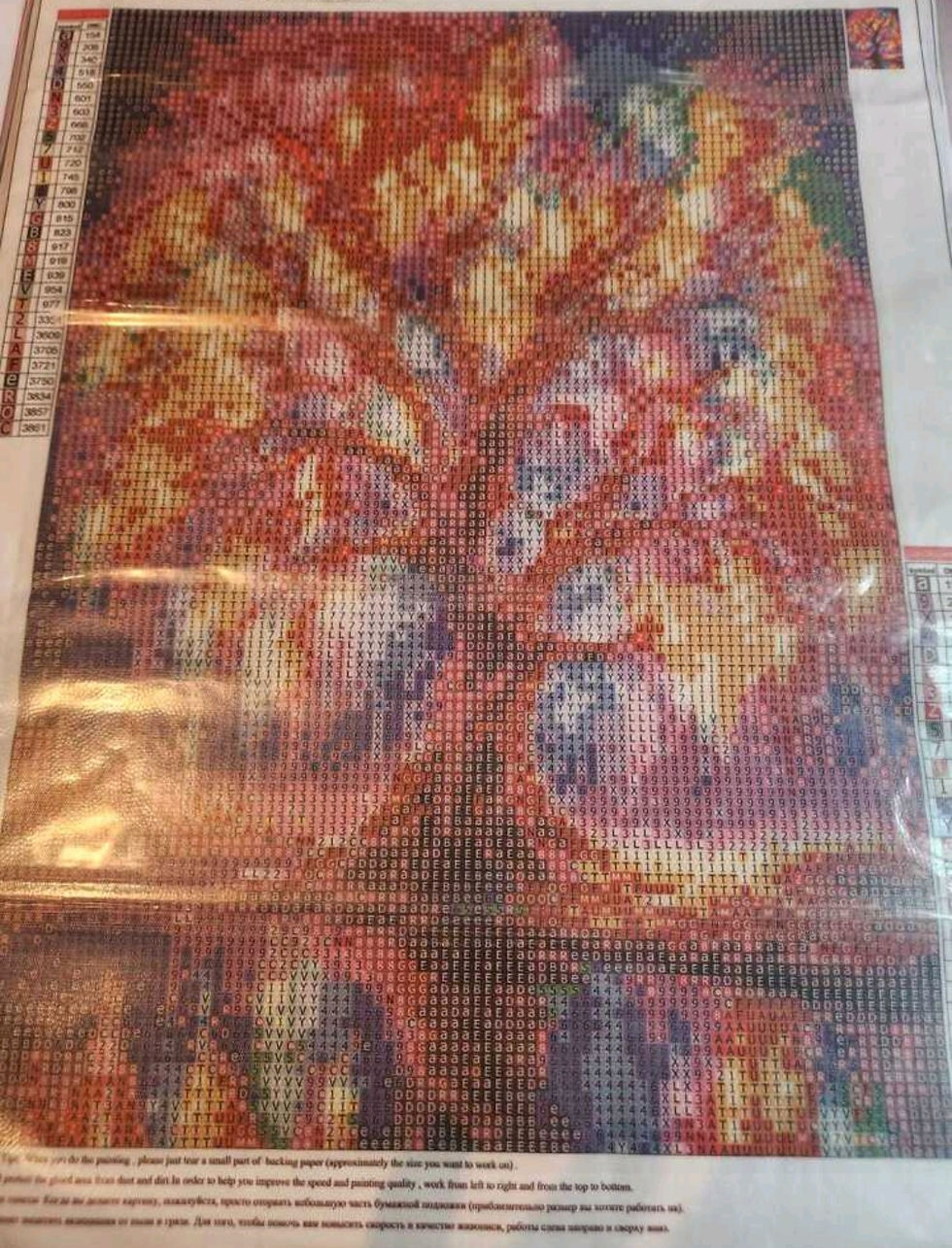 Thumbnail: Colorful Mandala Tree Design 40*50cm