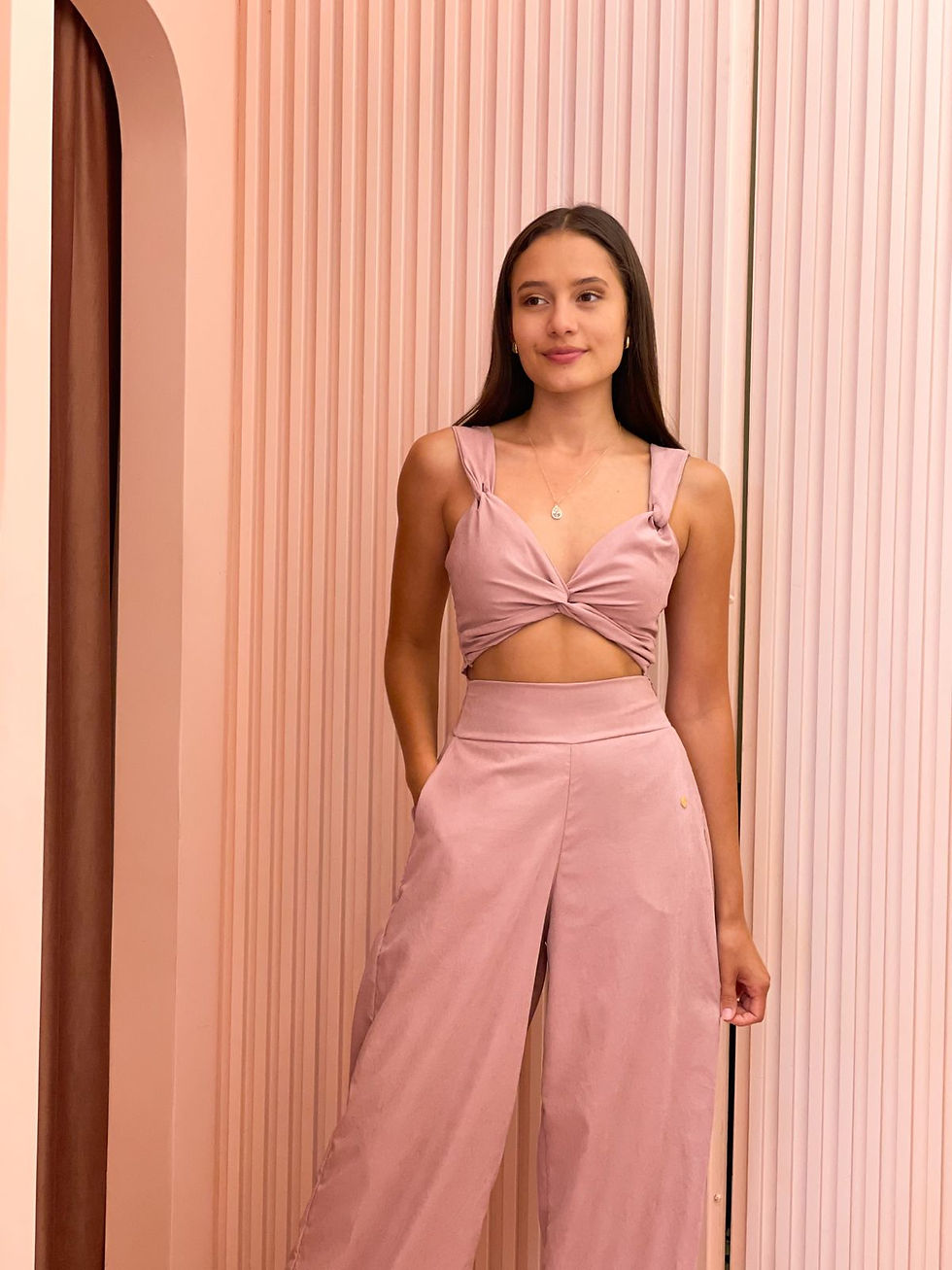 Ola Azul Crop Top Freya Rose