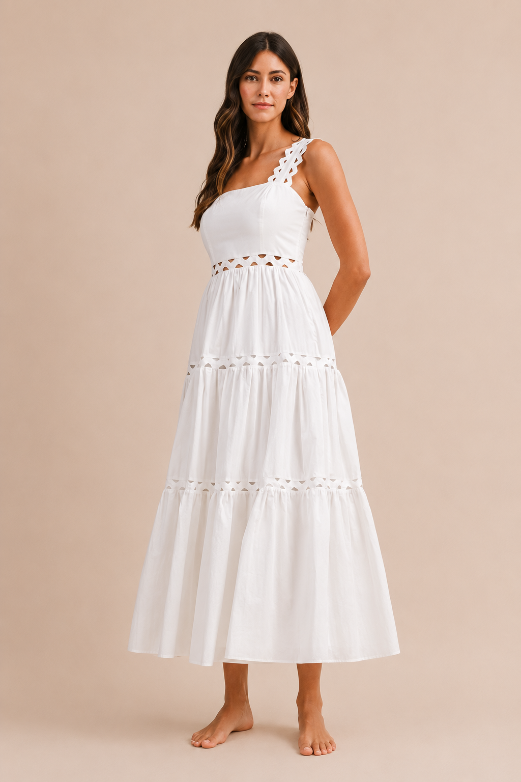 Malú White Dress