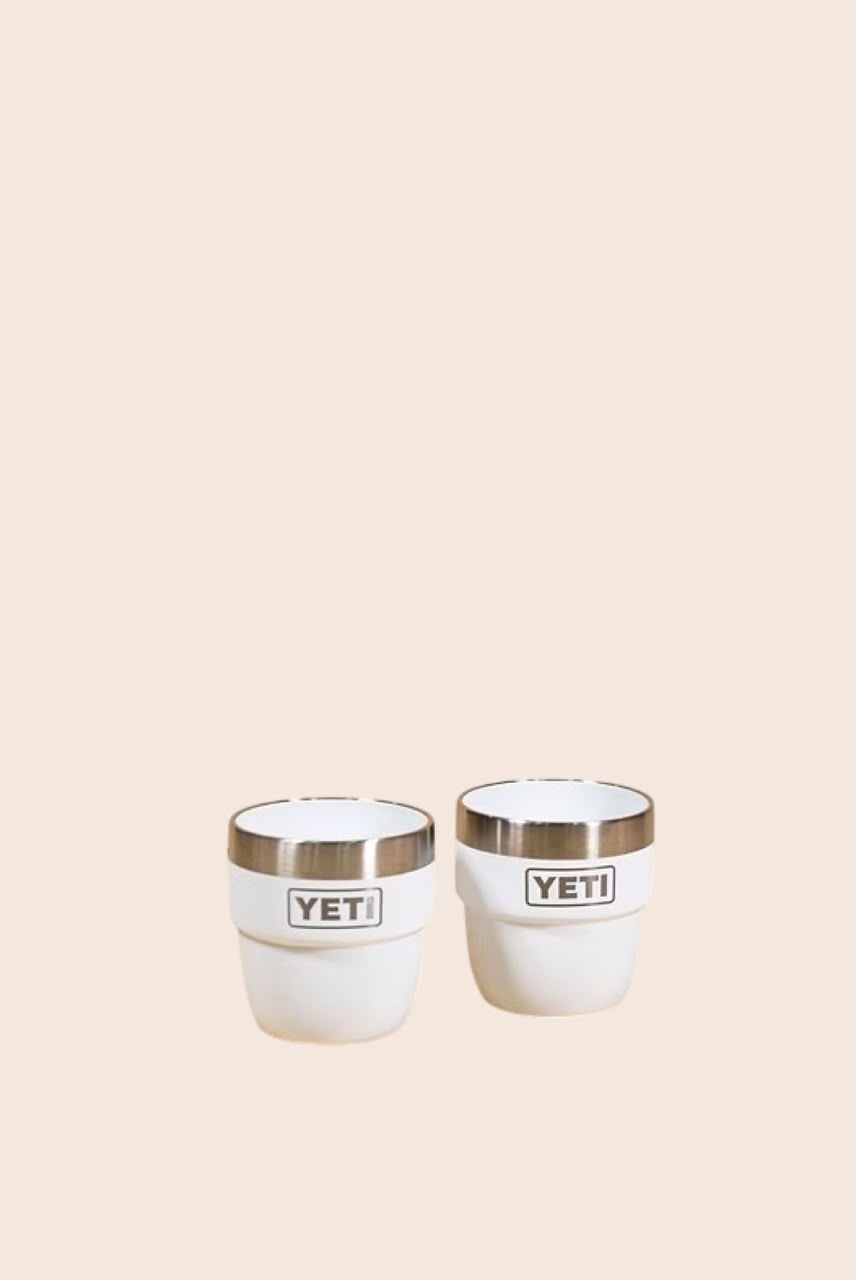 4 OZ Stackable Cup 2 Pack White