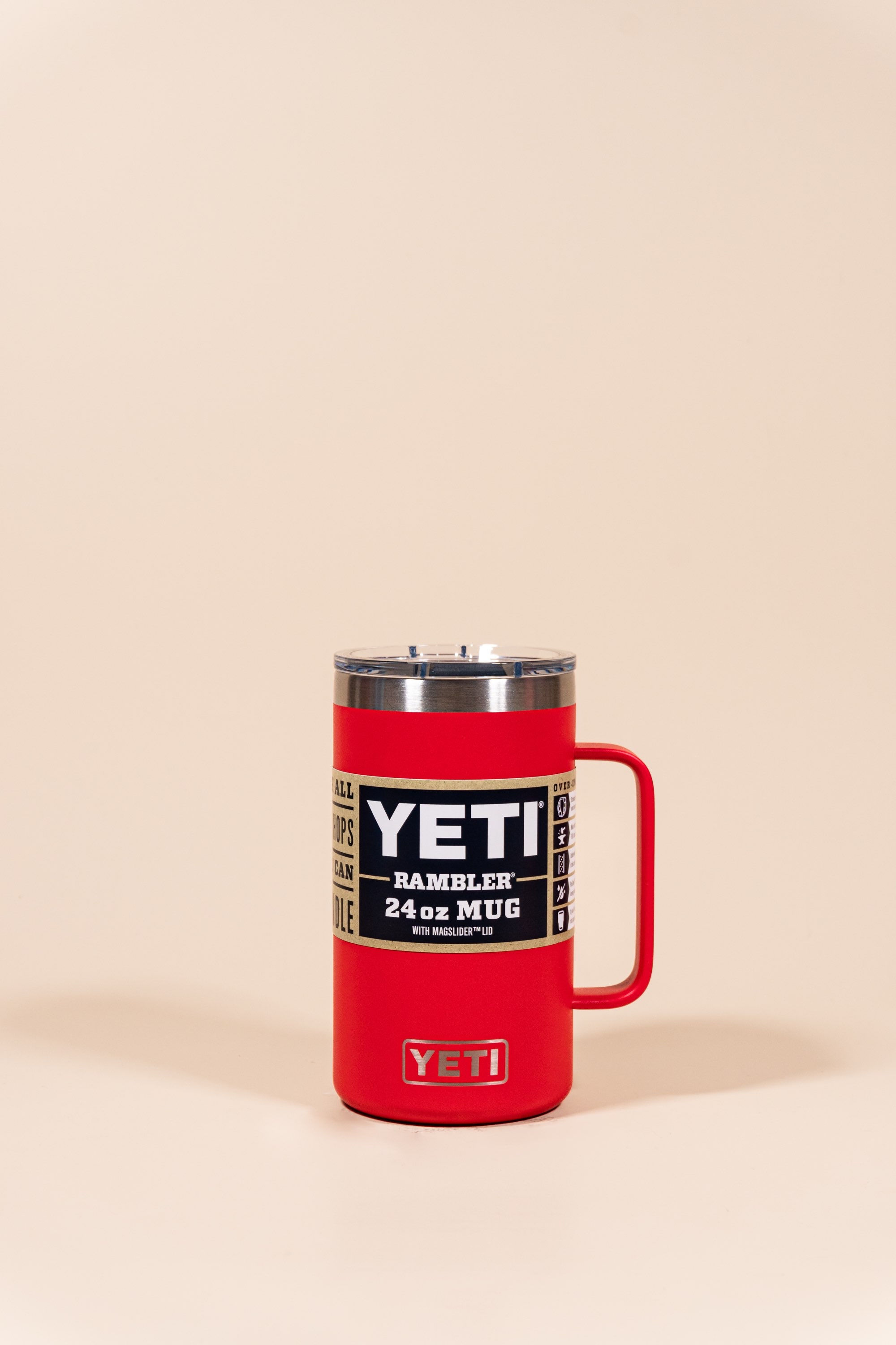 24 OZ Mug Rescue Red