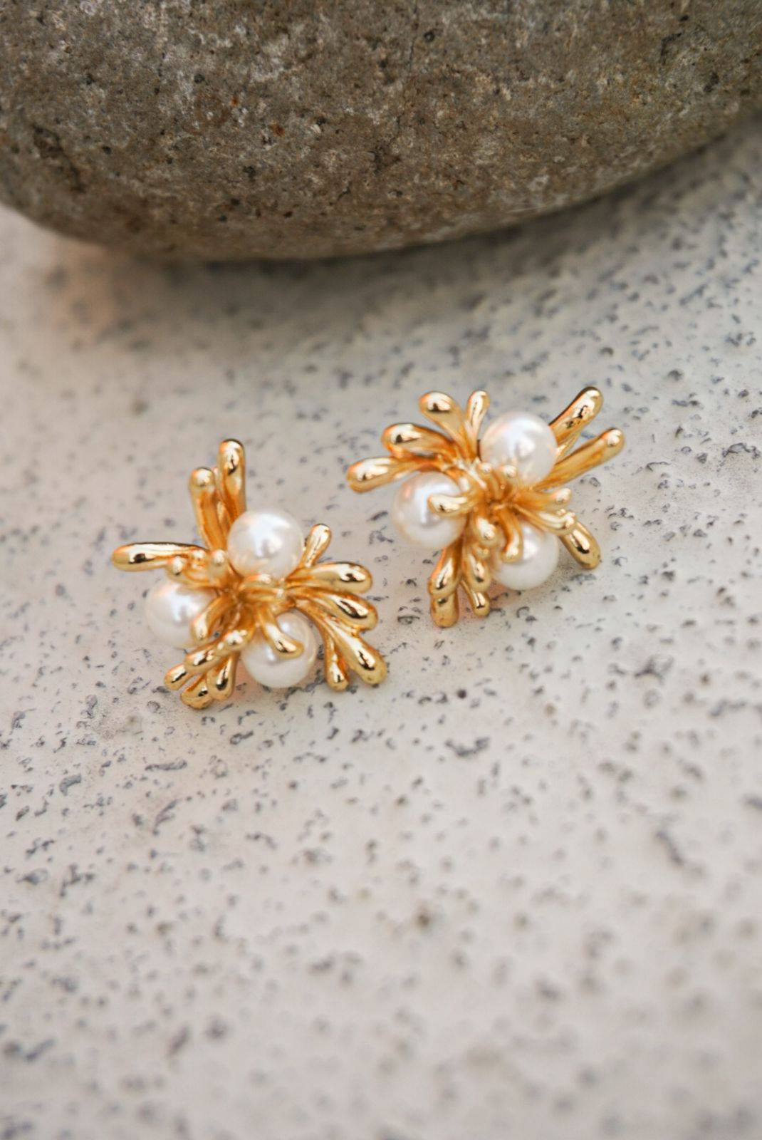 Aretes Flor Centella