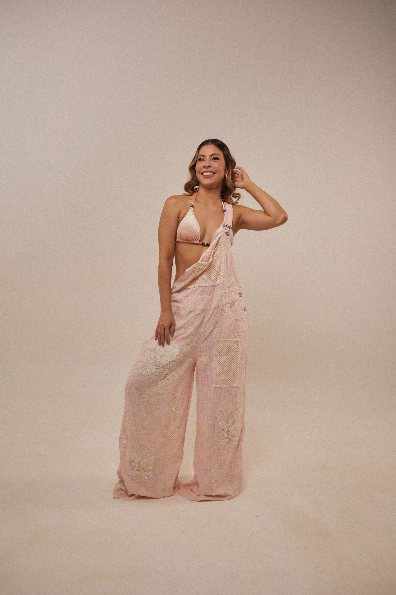 Baru Pink Overall