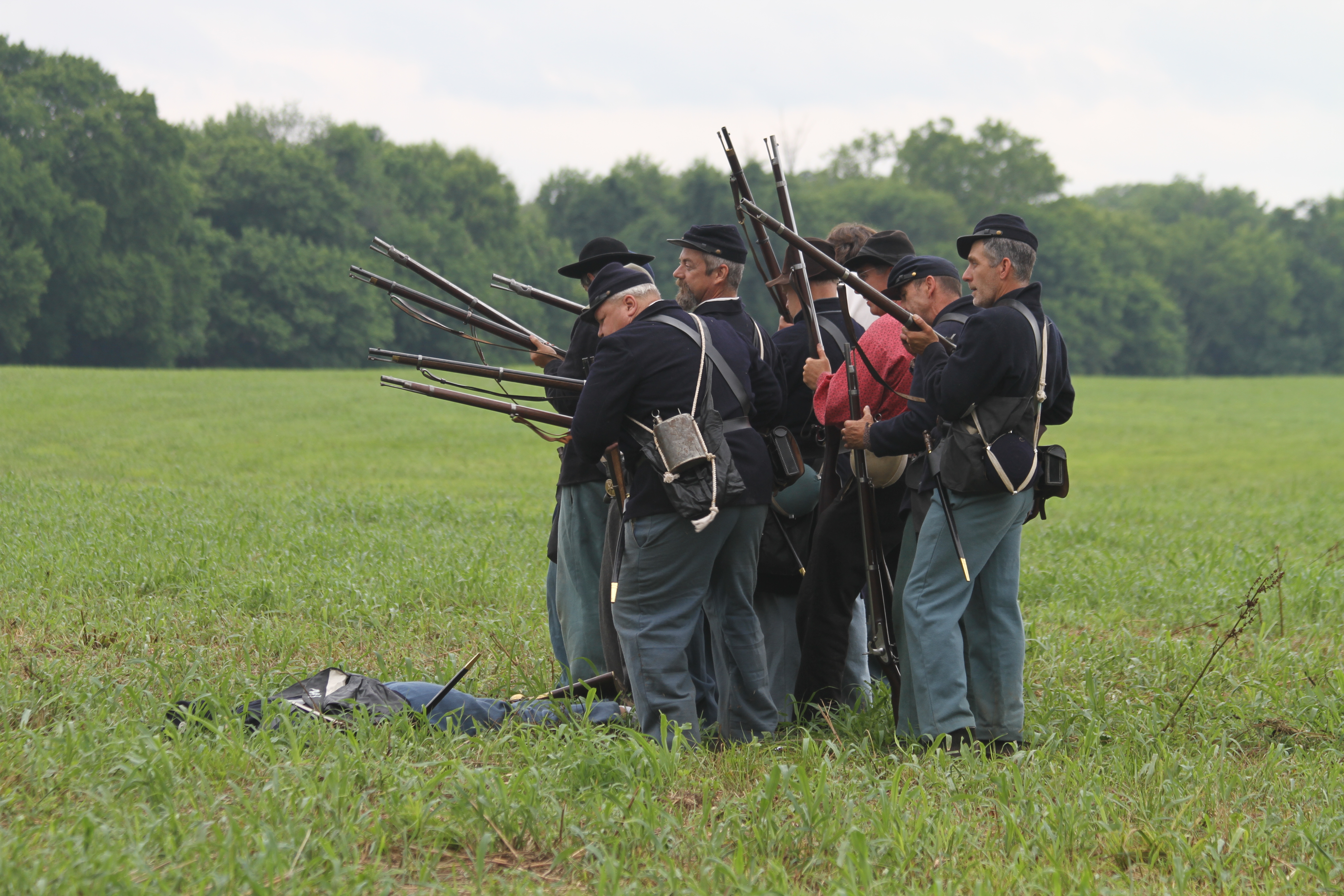 150th Anniversary - Reenactment