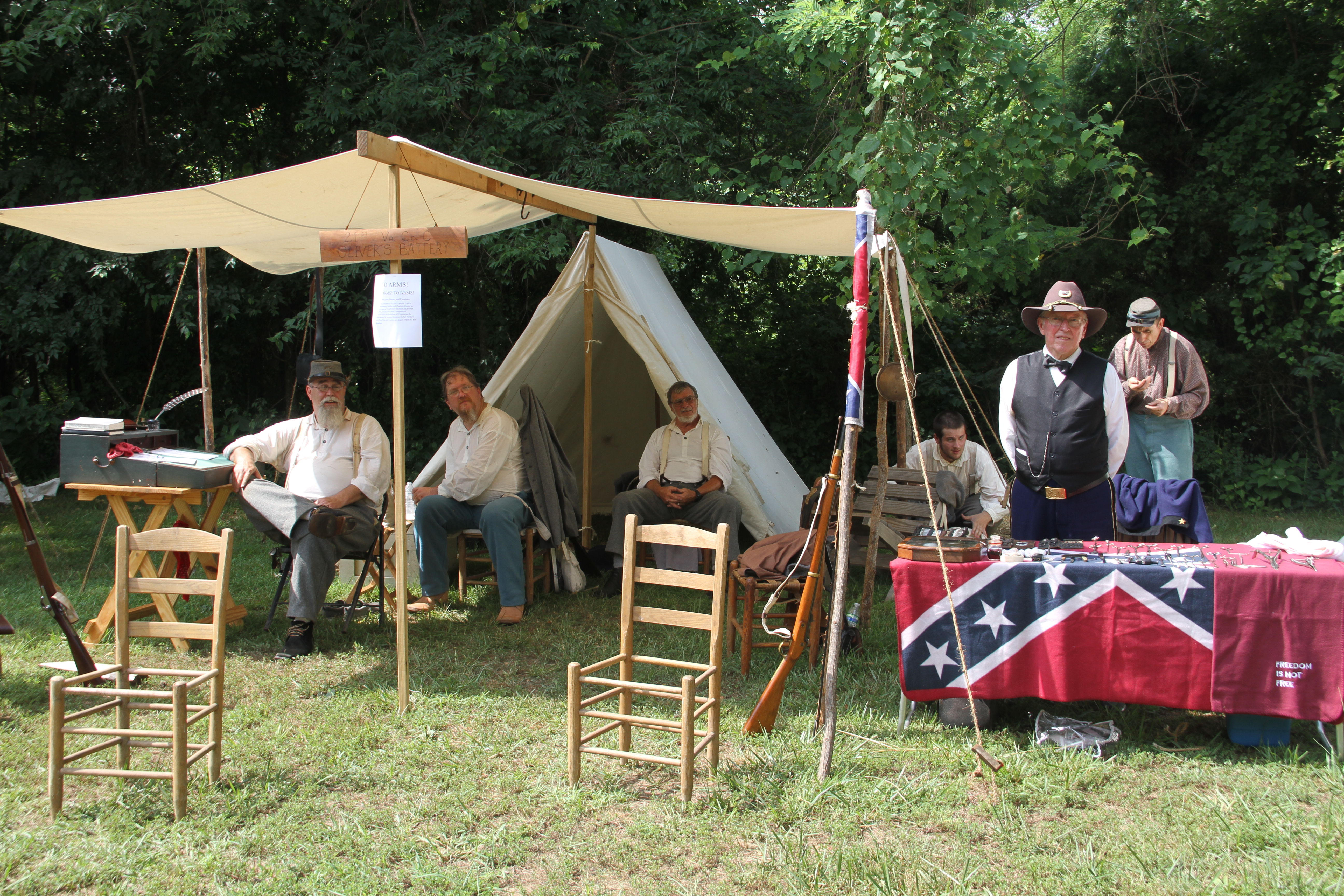 150th Anniversary - Reenactment