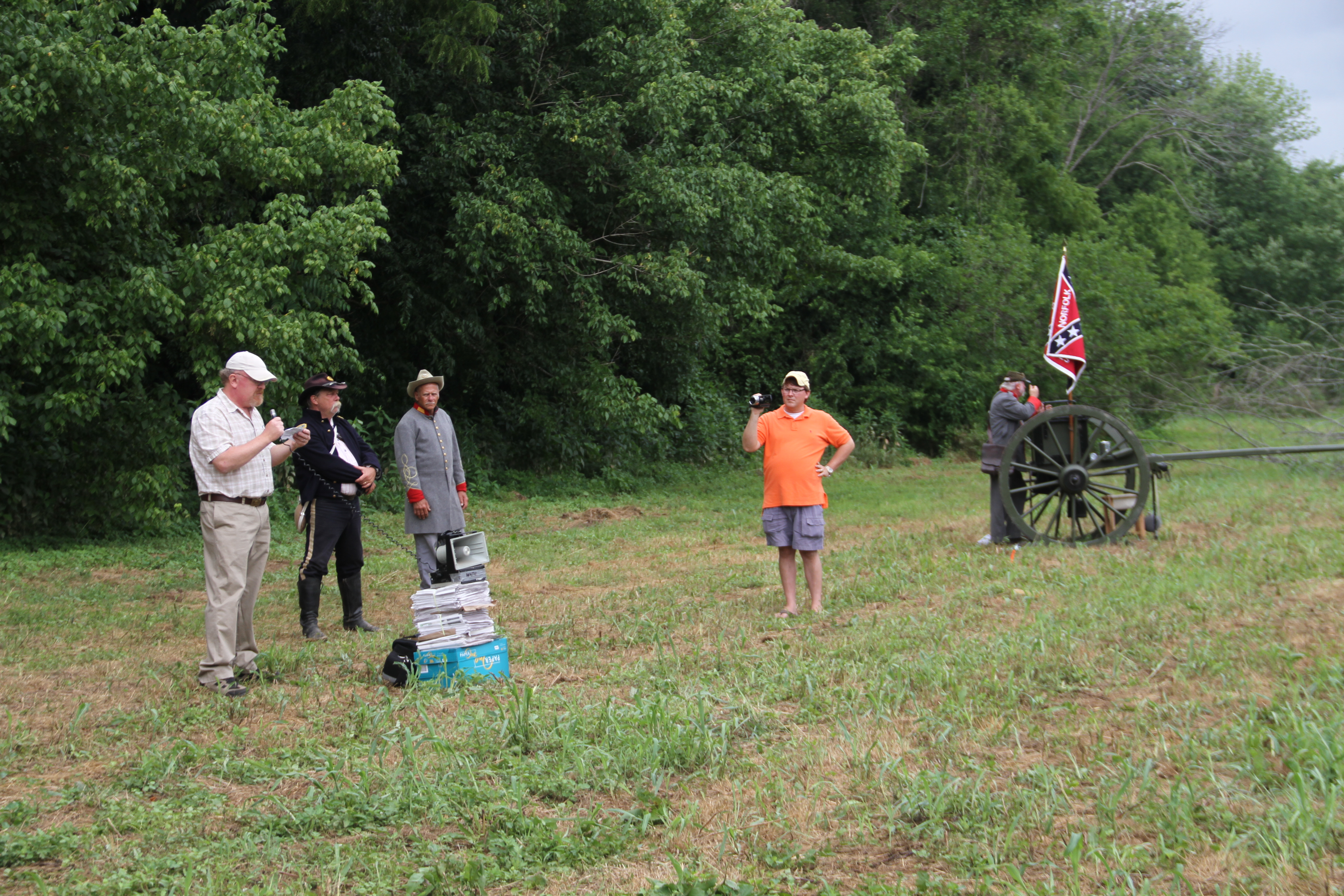 150th Anniversary - Reenactment