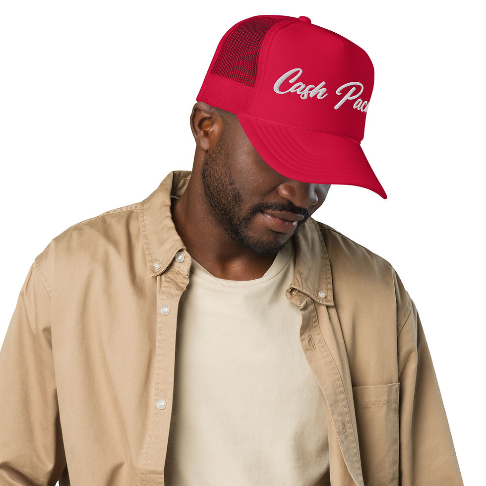 Thumbnail: Cash Pack Signature Foam Trucker Hat